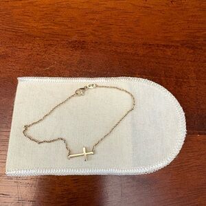 James Avery Gold Cross Bracelet
